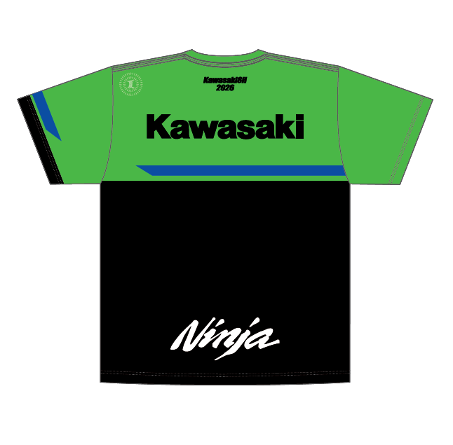 2026 鈴鹿8耐 Kawasaki 応援Tシャツ Type-A 8H Type-A L